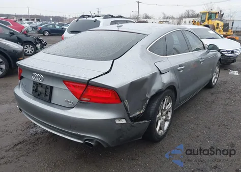2012 Audi A7 Premium from USA, damaged, VIN WAUWGAFC1CN052707